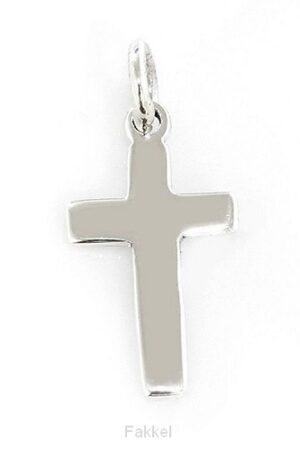 925 Silver Pendant Cross 26x13x1mm