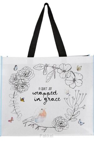 Laminated Tote Bag Wrapped in Grace