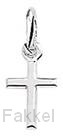 Silver pendant little cross 10.5x6mm