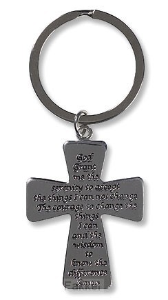 Keychain serenity prayer