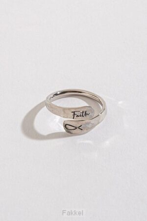 Adjustable ring faith/fish