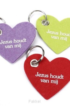 Sleutelhanger vilt Jezus houdt van mij