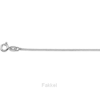 Sterling silver gourmet chain 50cm