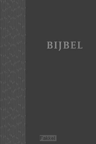 Bijbel HSV antraciet 12x18cm