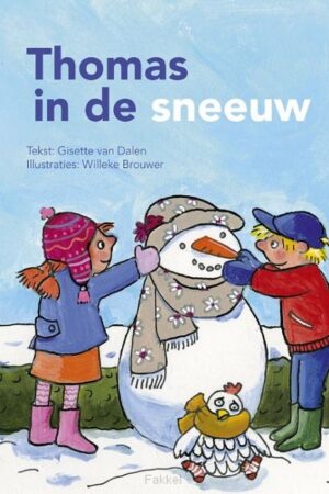 Thomas in de sneeuw