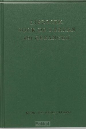 Liedboek 5609 groen koorbundel 491gezang