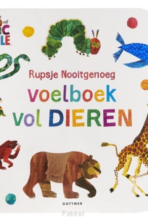 Rupsje nooitgenoeg voelboek vol dieren