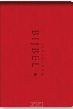 Naardense bijbel rood foedraal vivella