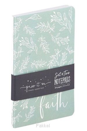 Notepad Faith can move mountains