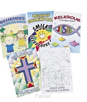 Religious coloring books
