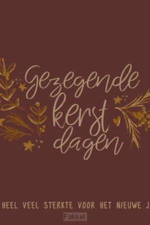 Gezegende kerstdagen