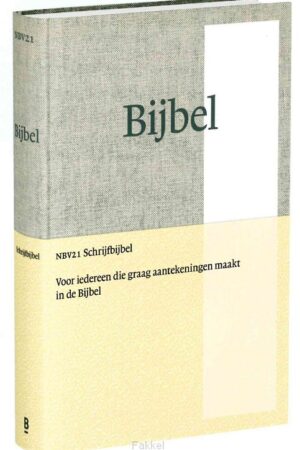 Bijbel NBV21 schrijfbijbel