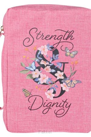 Strength & Dignity Pink Value Bible Cove
