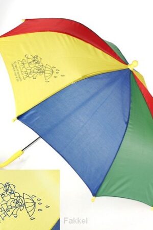 Kinderparaplu bij regen of zonneschijn
