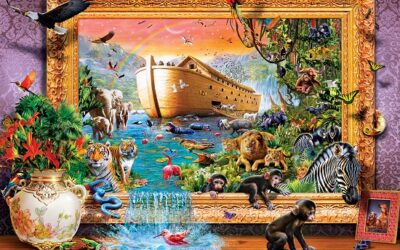 Jigsaw Puzzle 1000pcs Noah””s Ark come