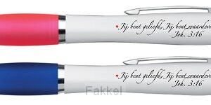 Pen Blauw Je Bent Geliefd