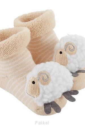 Lamb rattle socks 3-12months