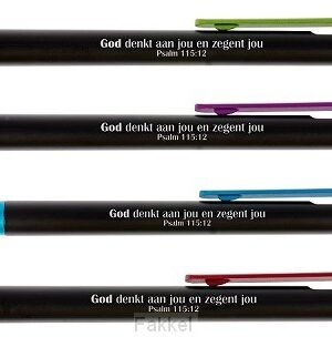 Pen God denkt aan jou