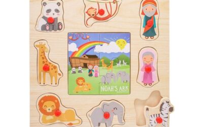 Noah”s Ark Peg puzzle 12 pieces