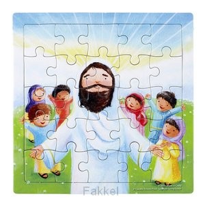 Puzzle easter He is risen