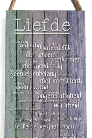 De liefde is 1Korinthe 13