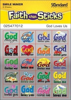 Stickers God loves us