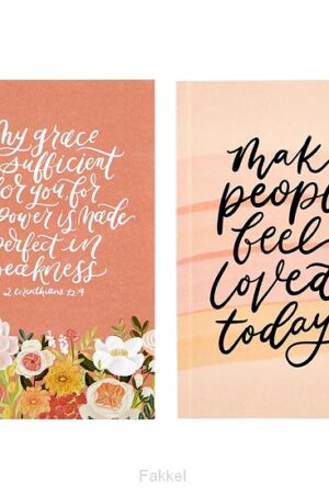 Notebook grace is/make people (per stuk)