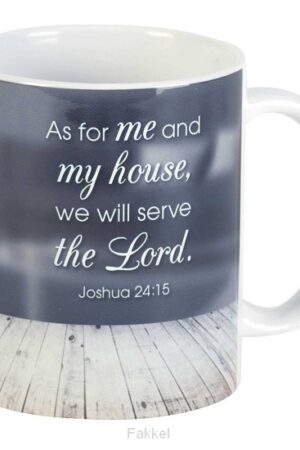 Mug as for me and my house