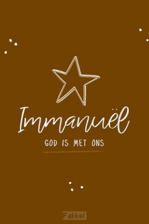 ImmanuÃ«l God is met ons