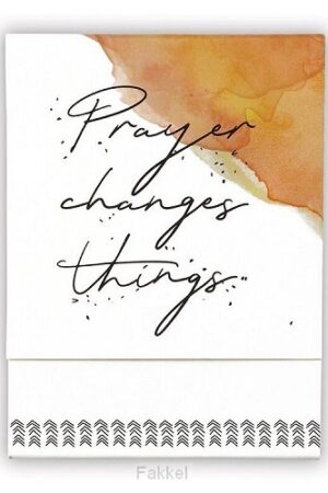 Pocket notepad prayer changes