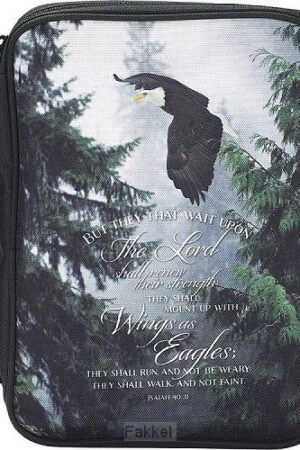 Biblecover Canvas Eagle Large