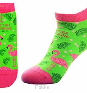Ankle Socks Flamingo''s Stay tall & stro