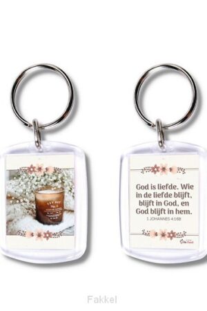 Sleutelhanger God is liefde