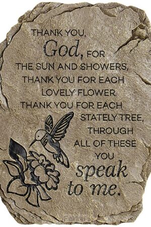 Gardenstone Thank you God 26,7cm