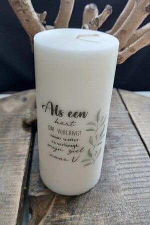 Stompkaars als een hert