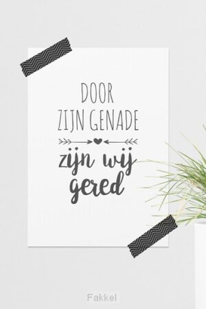 Kaart door zijn genade