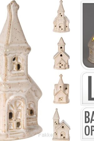 Churches LED-Light (set of 4) 6,3x5x11cm
