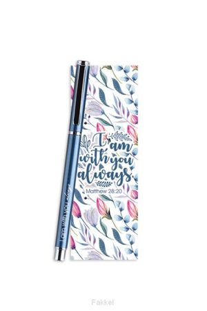 Gel Pen/Bookmark I am with you always