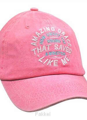 Cap, Amazing Grace pink