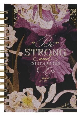 Large wirebound journal-150x210, Strong and Courageous