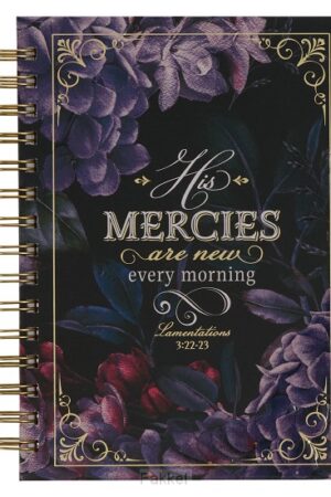 Large wirebound journal-150x210 His Mercies are new