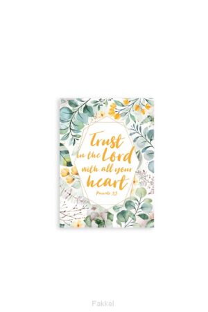 Notebook Pad Trust in the Lord