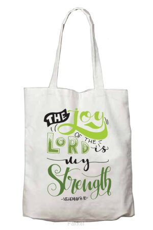 Canvas Totebag Lord is my strength