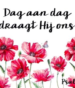 Dag aan dag draagt Hij ons Psalm 68:20