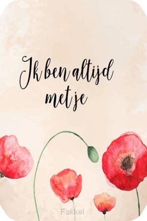 Ik ben altijd met je