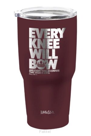 Tumbler 885ml Every knee shall bow