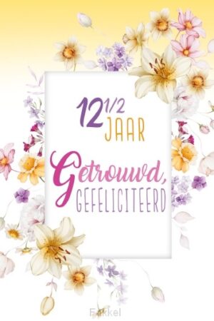 12Â½ jaar getrouwd