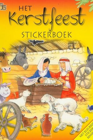 Kerstfeest stickerboek