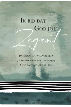 Cadeaubord ik bid dat God jouw zegent