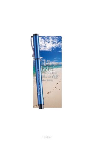 Gel Pen Bookmark I am with you always